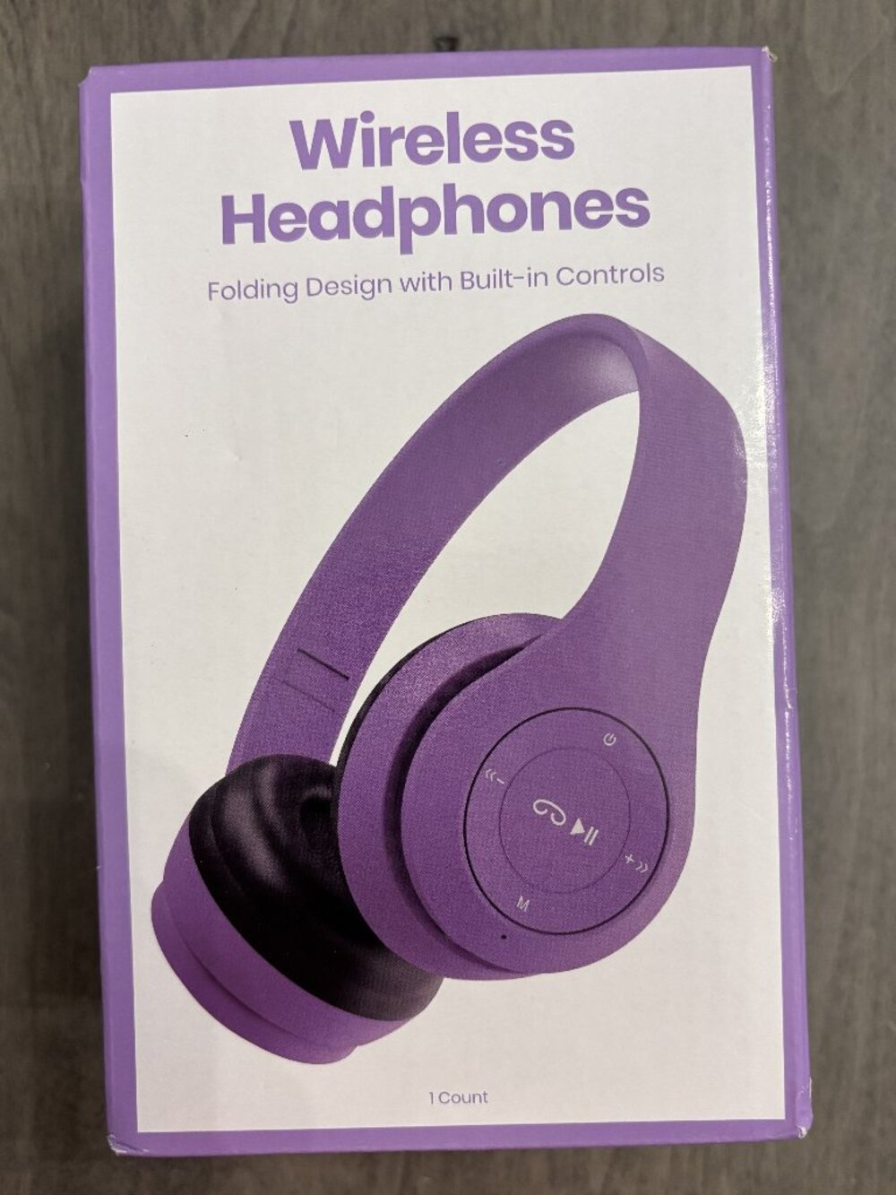 Gems Kids purple over the ear Bluetooth Wireless headphones.  NEW